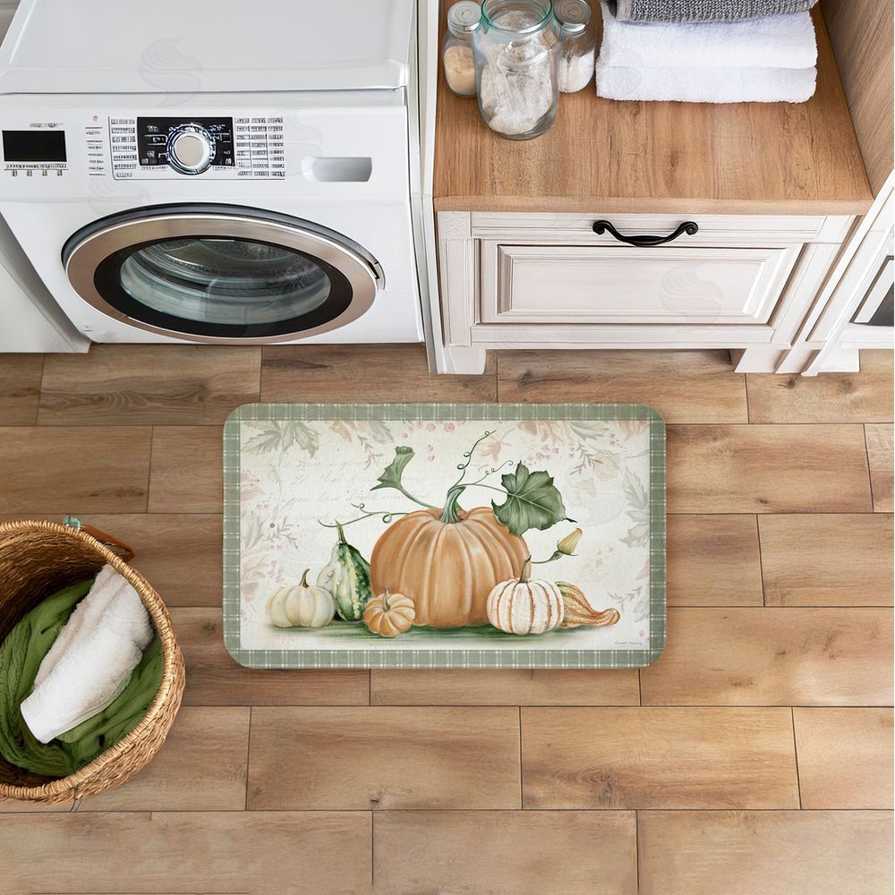 Danielle Murray | Harvest Gourds Motif Anti-Fatigue Mat