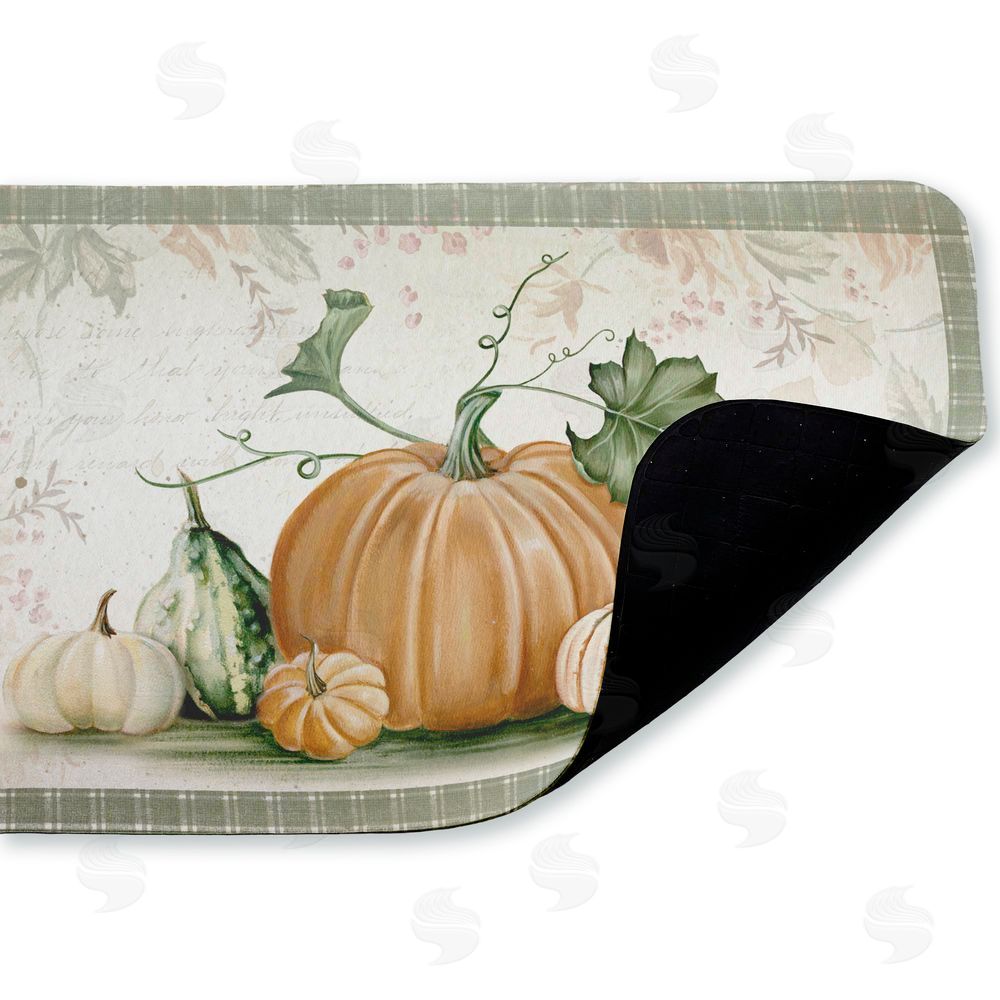Danielle Murray | Harvest Gourds Motif Anti-Fatigue Mat