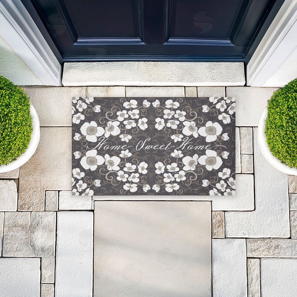 Tim Coffey | Sweet Home Apple Blossoms Entry Non-Woven Door Mat