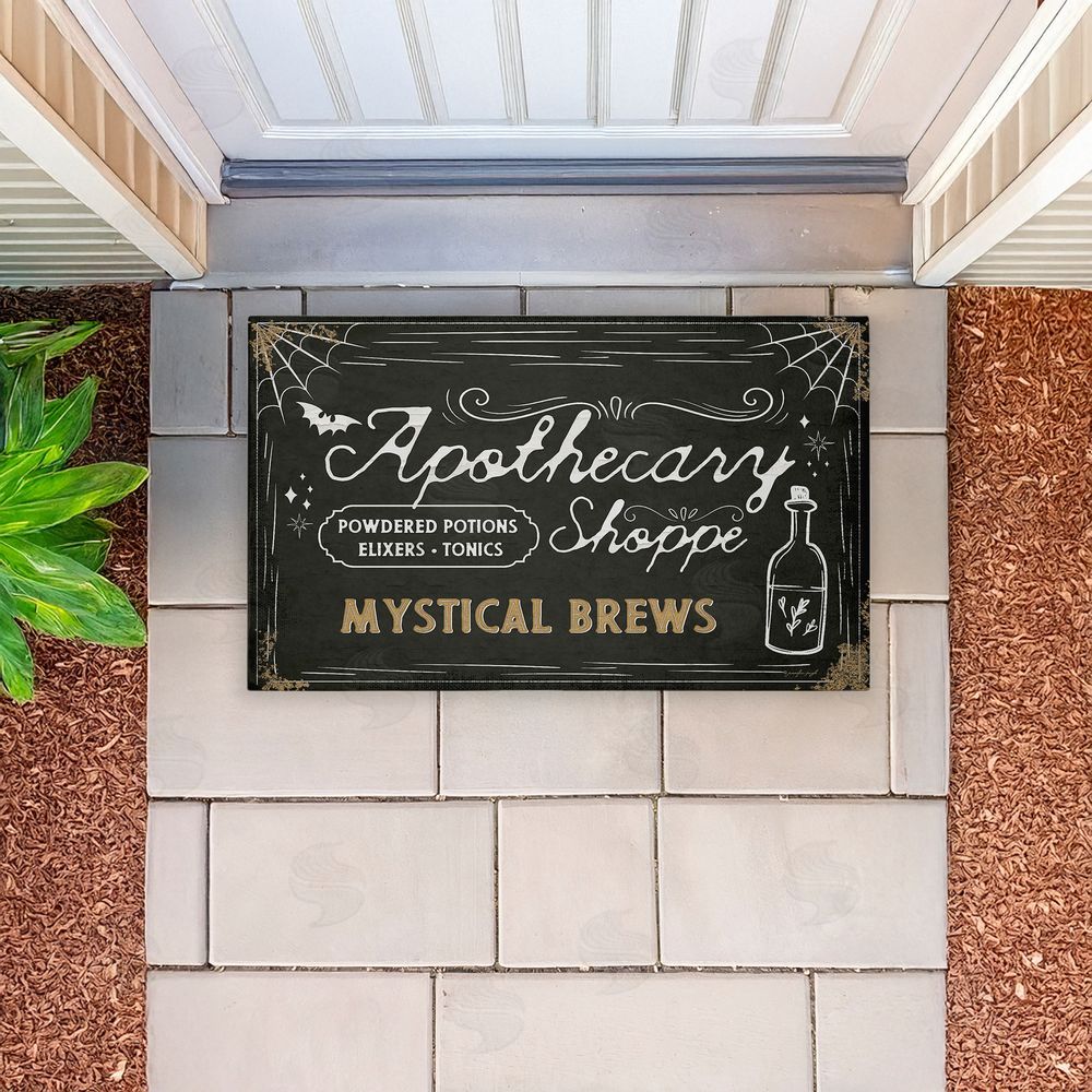 Jennifer Pugh | Witchy Apothecary Brews Non-Woven Door Mat