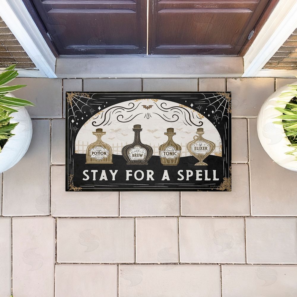 Jennifer Pugh | Stay For A Spell Potions Non-Woven Door Mat