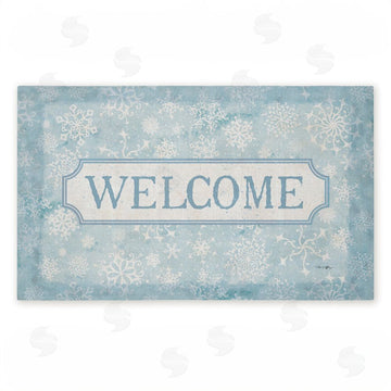 Tim Coffey | Gentle Snowflakes Welcome Non-Woven Door Mat