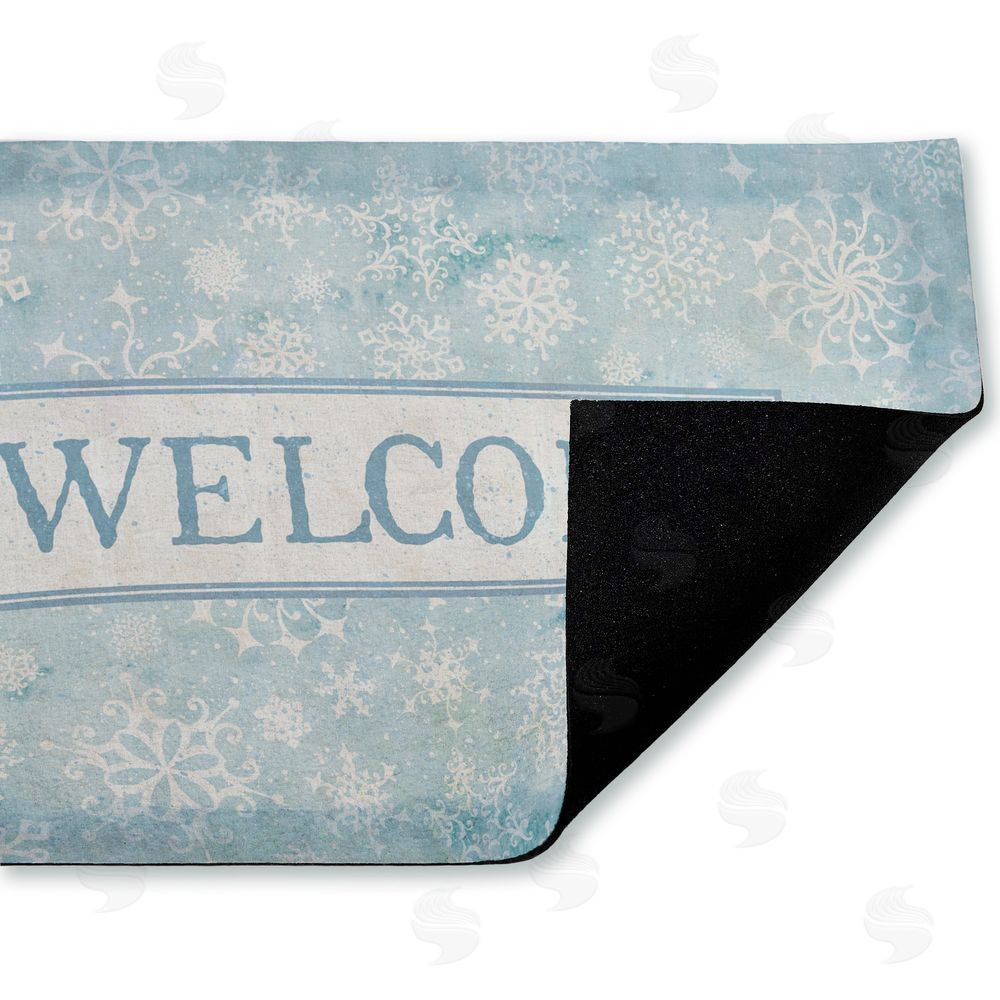 Tim Coffey | Gentle Snowflakes Welcome Non-Woven Door Mat