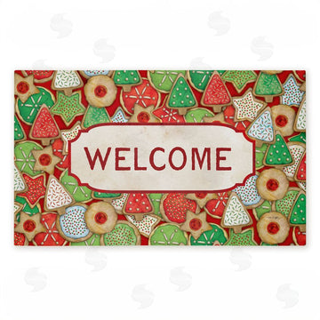 Tim Coffey | Holiday Cookies Welcome Non-Woven Door Mat