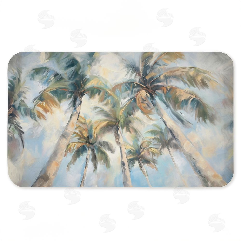 Ramona Murdock | Swaying Palms Abstract Anti-Fatigue Mat