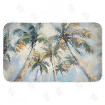 Ramona Murdock | Swaying Palms Abstract Anti-Fatigue Mat