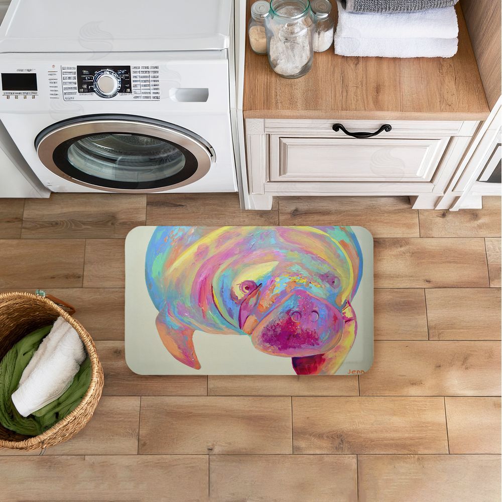Jennifer Seeley | Chromatic Hue Manatee Anti-Fatigue Mat