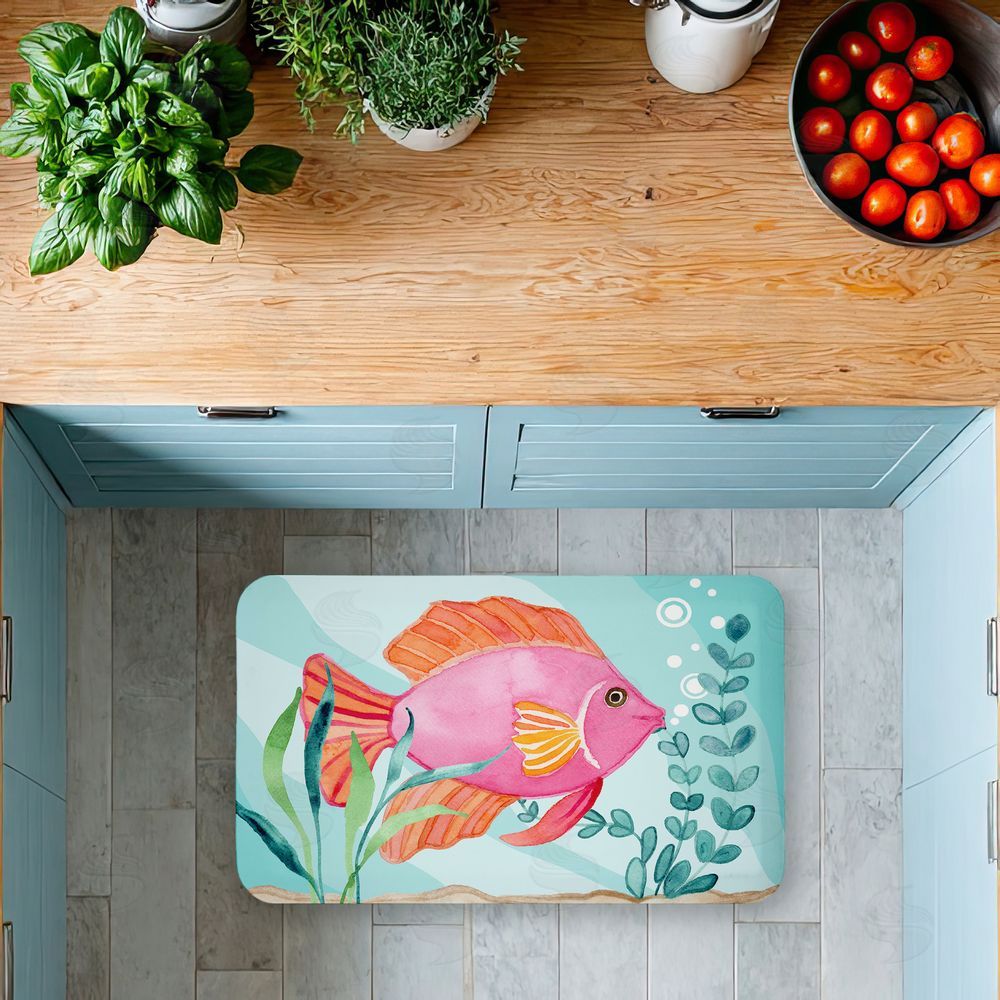 Audrey Jeanne Roberts | Fun Bright Fish Underwater Anti-Fatigue Mat