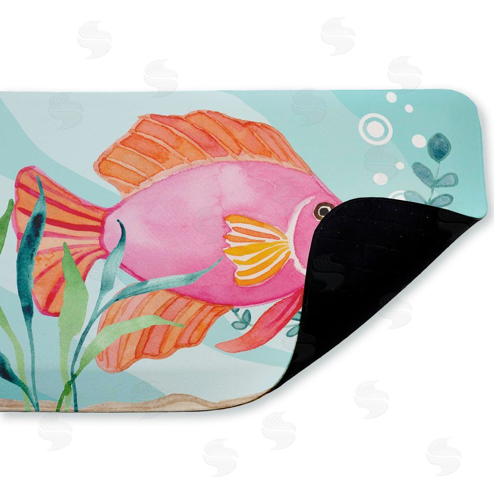 Audrey Jeanne Roberts | Fun Bright Fish Underwater Anti-Fatigue Mat