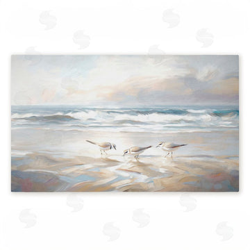 Ramona Murdock | Blue Haven Bay Birds Non-Woven Door Mat
