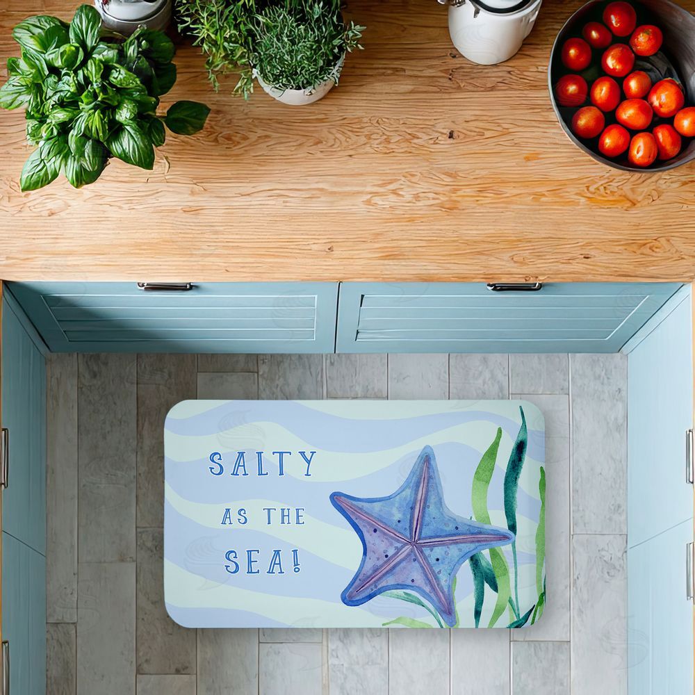 Audrey Jeanne Roberts | Salty As The Sea Anti-Fatigue Mat