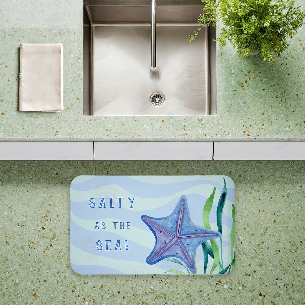 Audrey Jeanne Roberts | Salty As The Sea Anti-Fatigue Mat