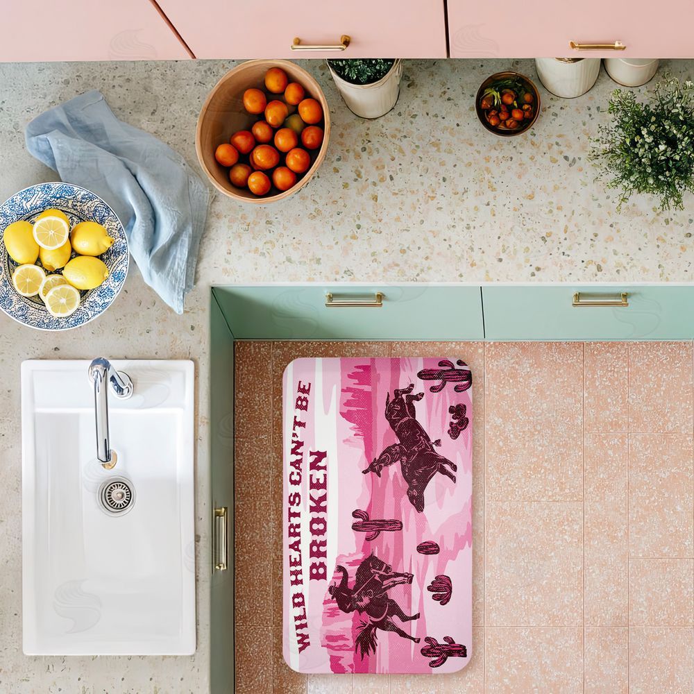 Diane Labombarbe | Wild Hearts Can't Be Broken Anti-Fatigue Mat