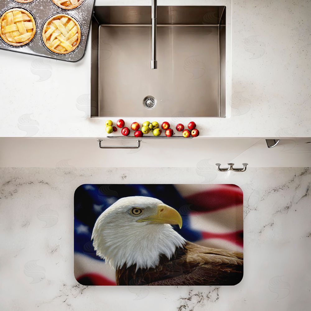 Collin Bogle | American Bald Eagle Anti-Fatigue Mat