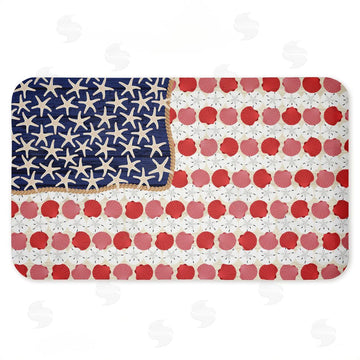 Arrolynn Weiderhold | Nautical Vibe Flag Anti-Fatigue Mat