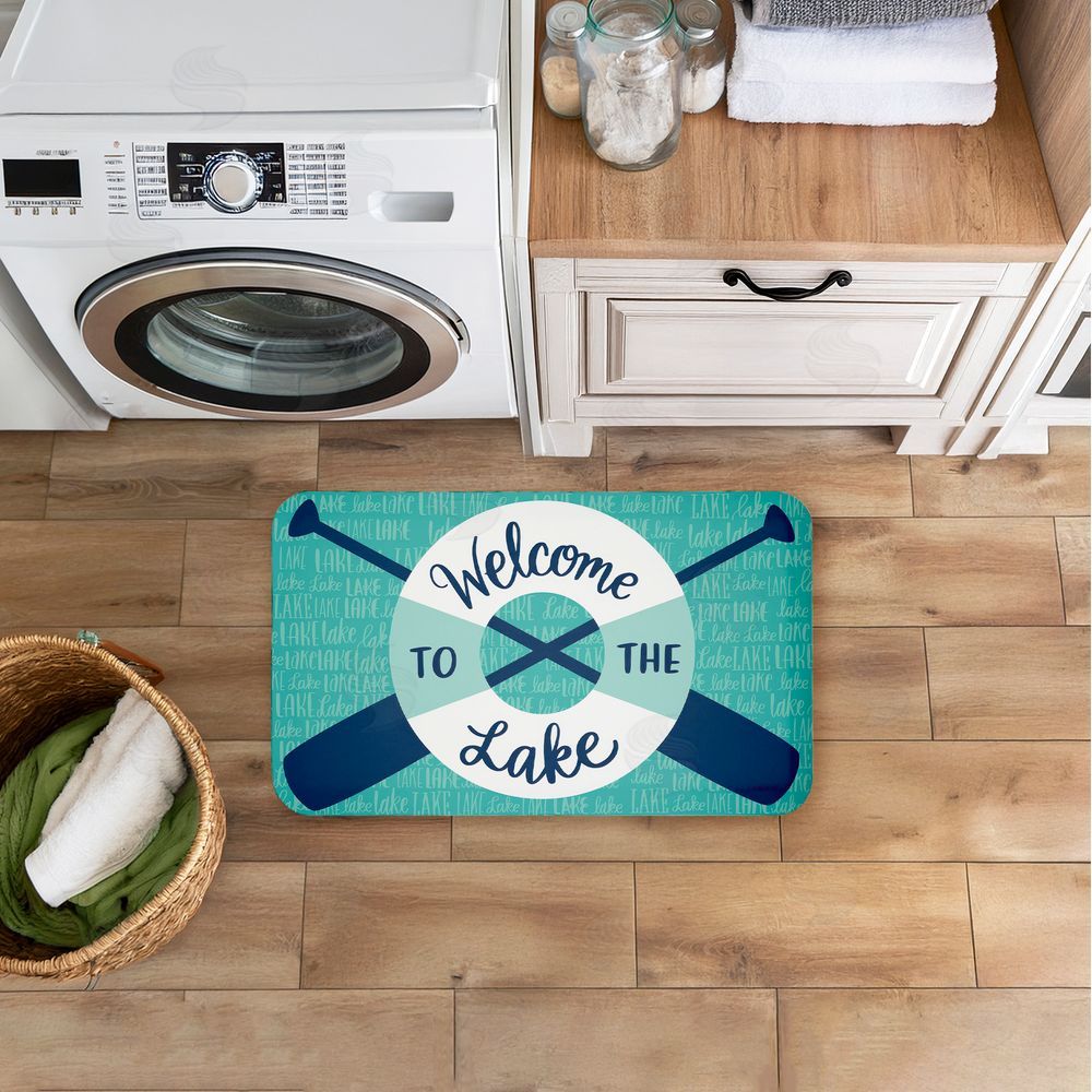 Amanda McGee | Welcome Lake Float & Paddles Anti-Fatigue Mat