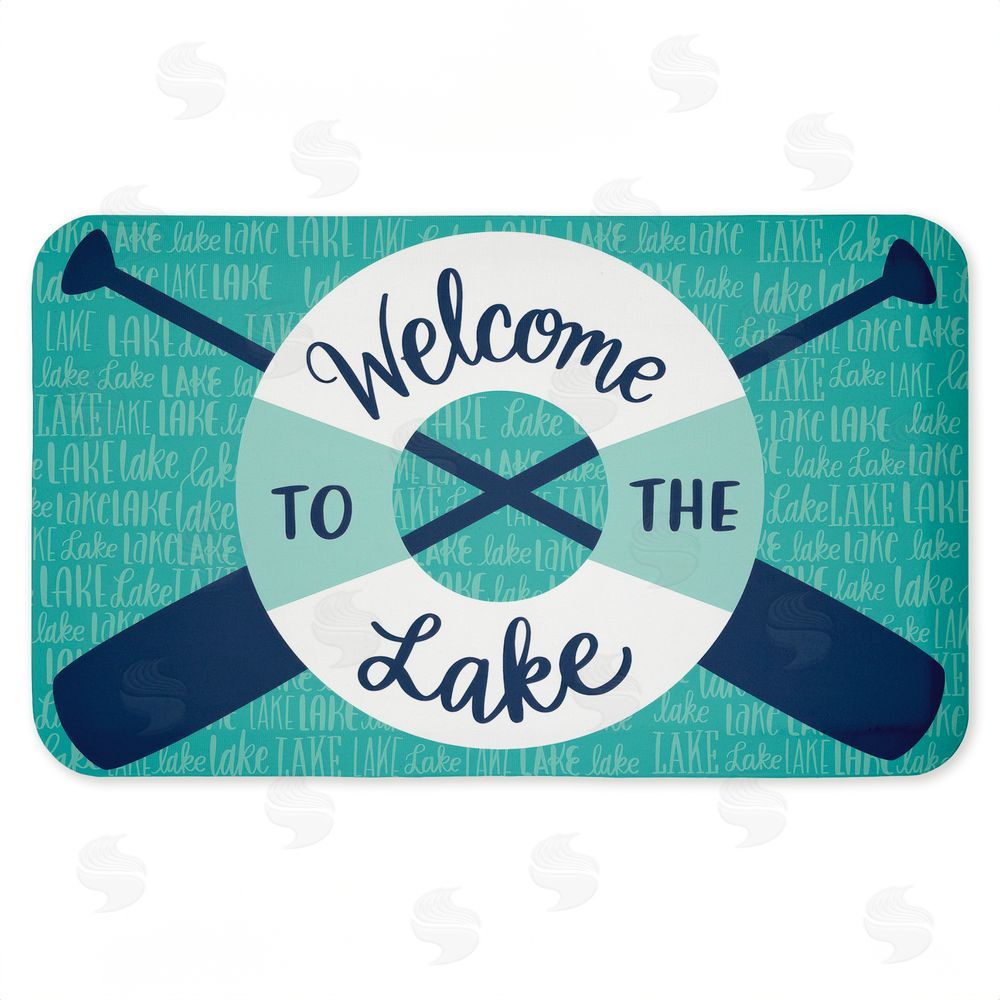 Amanda McGee | Welcome Lake Float & Paddles Anti-Fatigue Mat