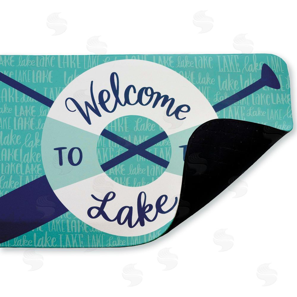 Amanda McGee | Welcome Lake Float & Paddles Anti-Fatigue Mat