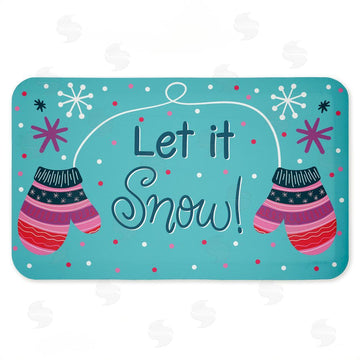 Emily Cromwell | Winter Mittens Let It Snow Anti-Fatigue Mat