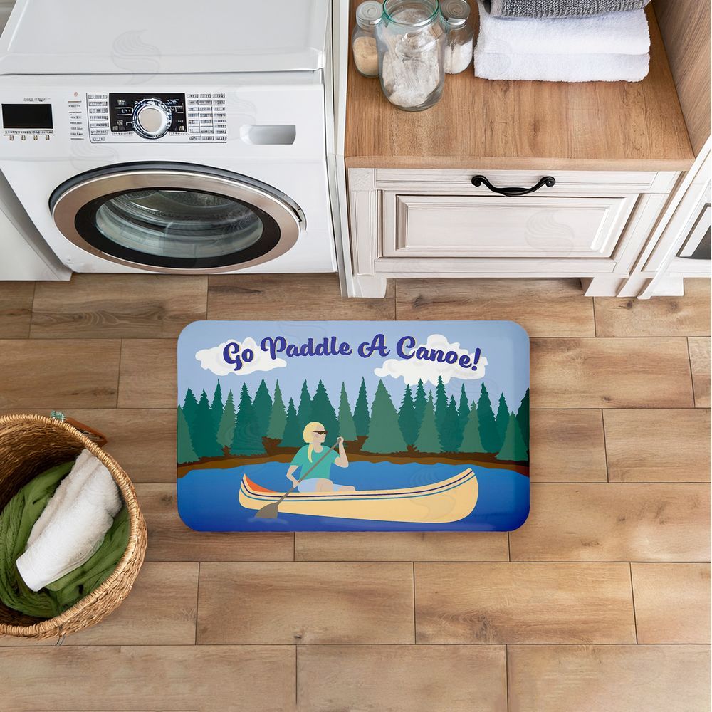 Darlene Seale | Go Paddle A Canoe Anti-Fatigue Mat