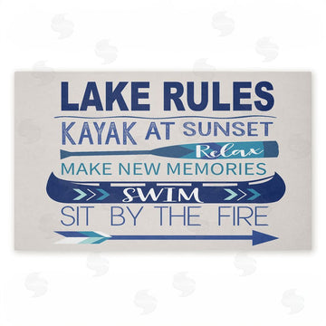 Louise Allen Designs | Lake Time Traditions Non-Woven Door Mat