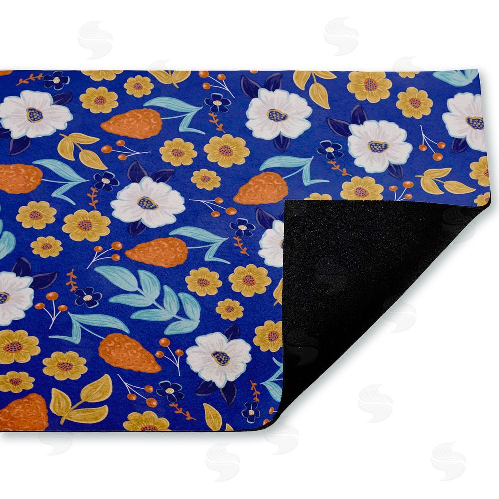 Emily Cromwell | Welcoming Summer Blooms Non-Woven Door Mat