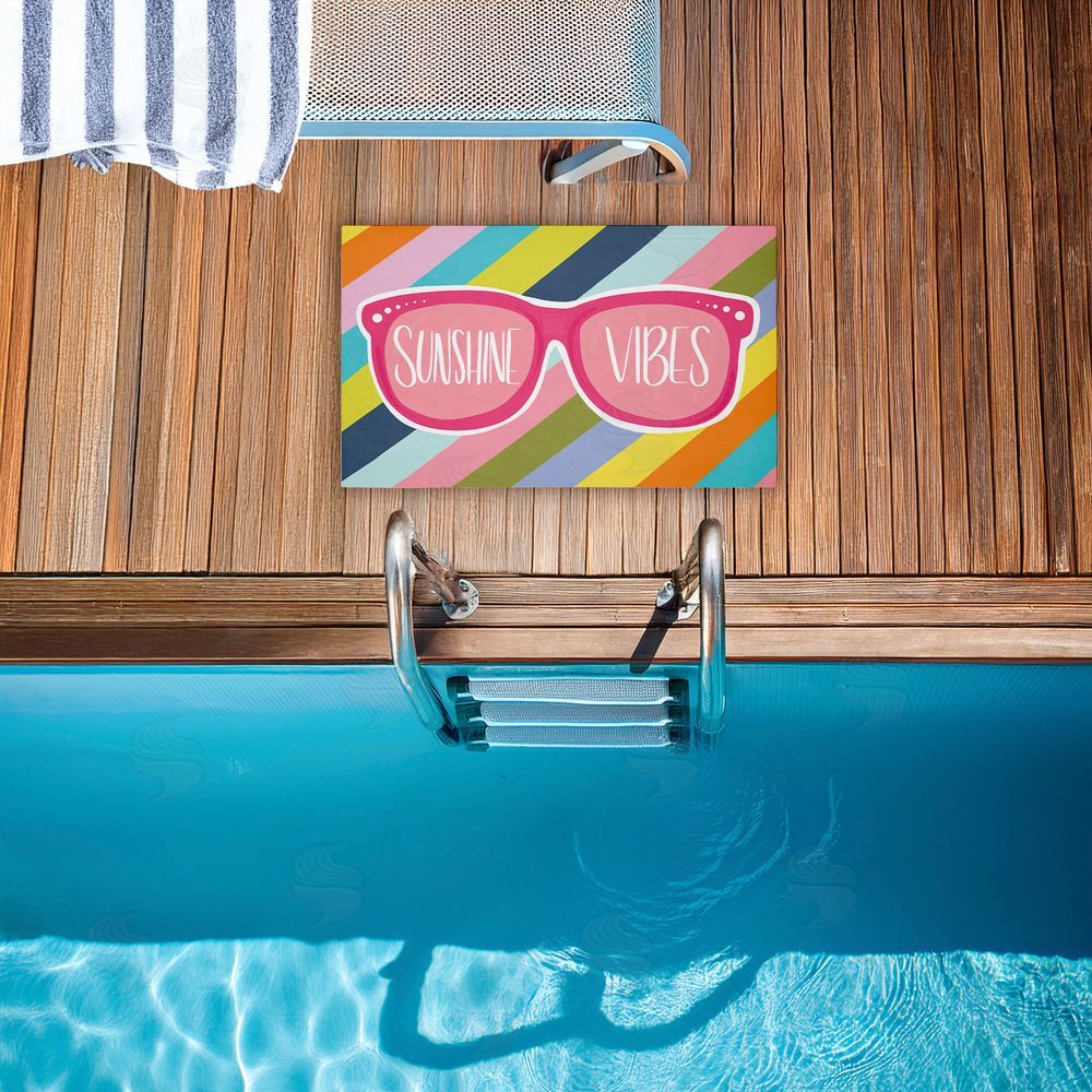 Emily Cromwell | Sunshine Vibes Sunglasses Non-Woven Door Mat