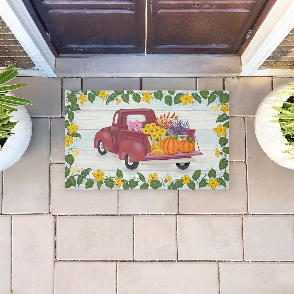 Darlene Seale | Going To Market Harvest Non-Woven Door Mat