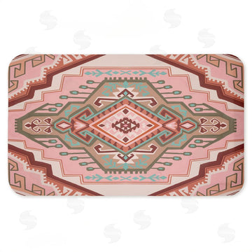 Corinne Lent | Terracotta Dreams Pink Boho Anti-Fatigue Mat