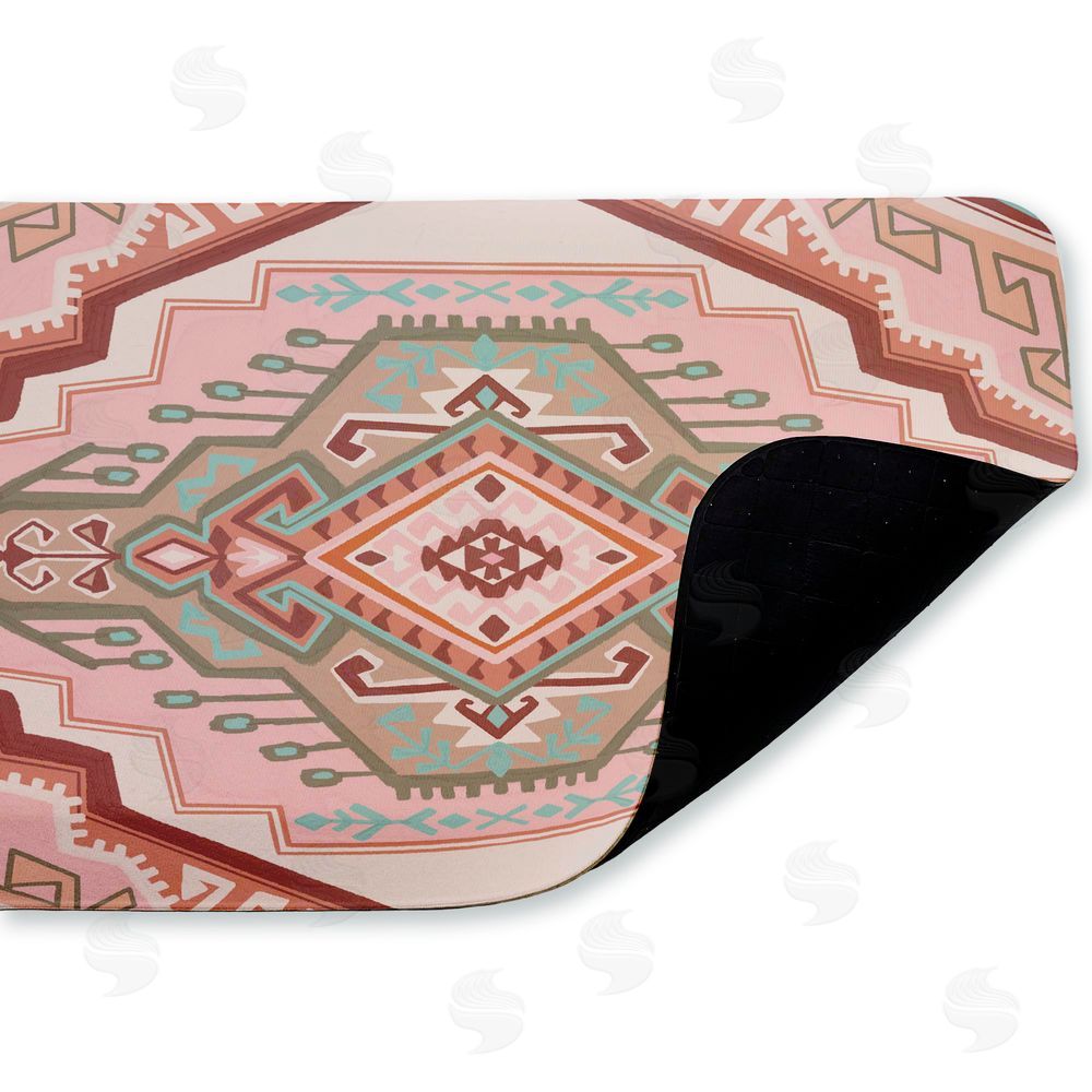 Corinne Lent | Terracotta Dreams Pink Boho Anti-Fatigue Mat
