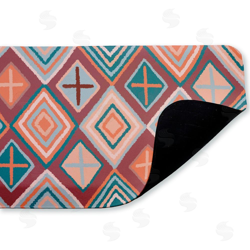 Darlene Seale | Bold Geometric Patterns Anti-Fatigue Mat