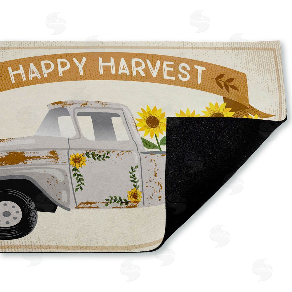 Arrolynn Weiderhold | Happy Harvest Fall Truck Non-Woven Door Mat