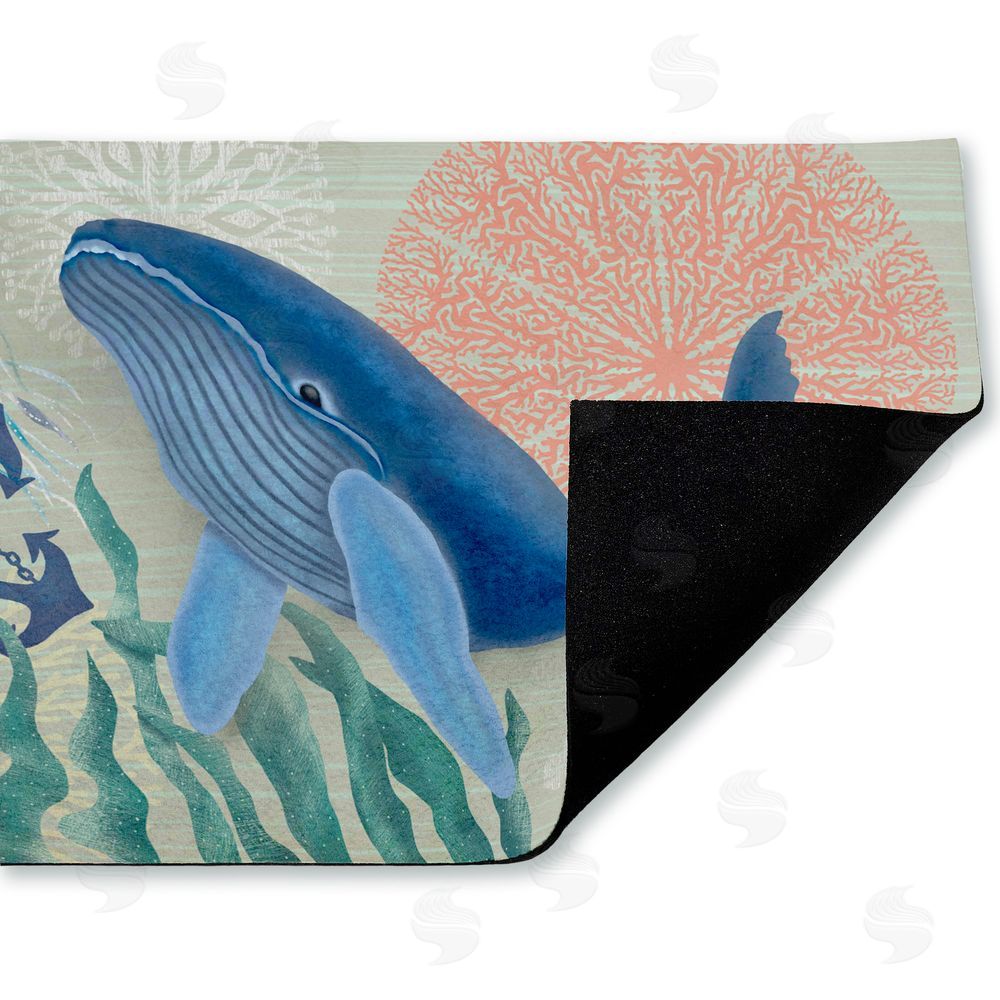 Darlene Seale | Sealife Classic Whale Non-Woven Door Mat