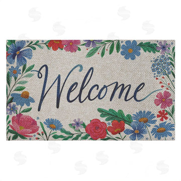 Arrolynn Weiderhold | Dream Garden Welcome Faux Sisal Door Mat