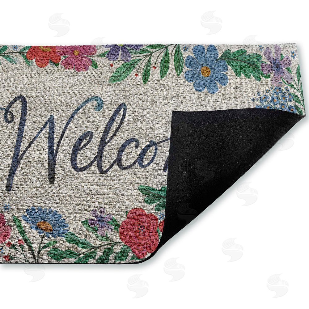 Arrolynn Weiderhold | Dream Garden Welcome Faux Sisal Door Mat