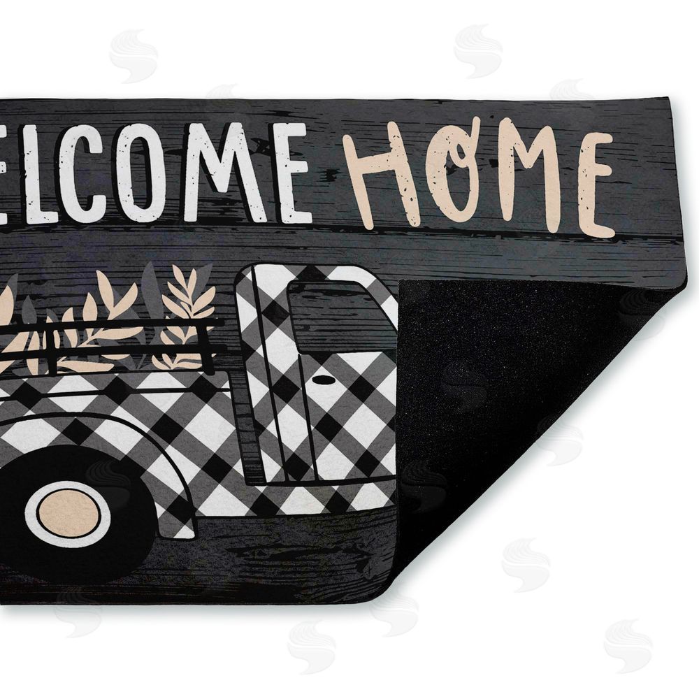 Arrolynn Weiderhold | Country Rustic Welcome Truck Non-Woven Door Mat
