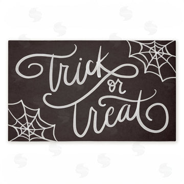 Amanda Houston | Trick Or Treat Spider Webs Non-Woven Door Mat