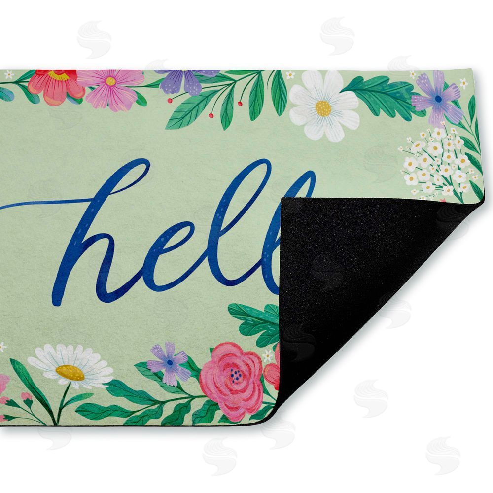 Arrolynn Weiderhold | Dream Garden Hello Non-Woven Door Mat