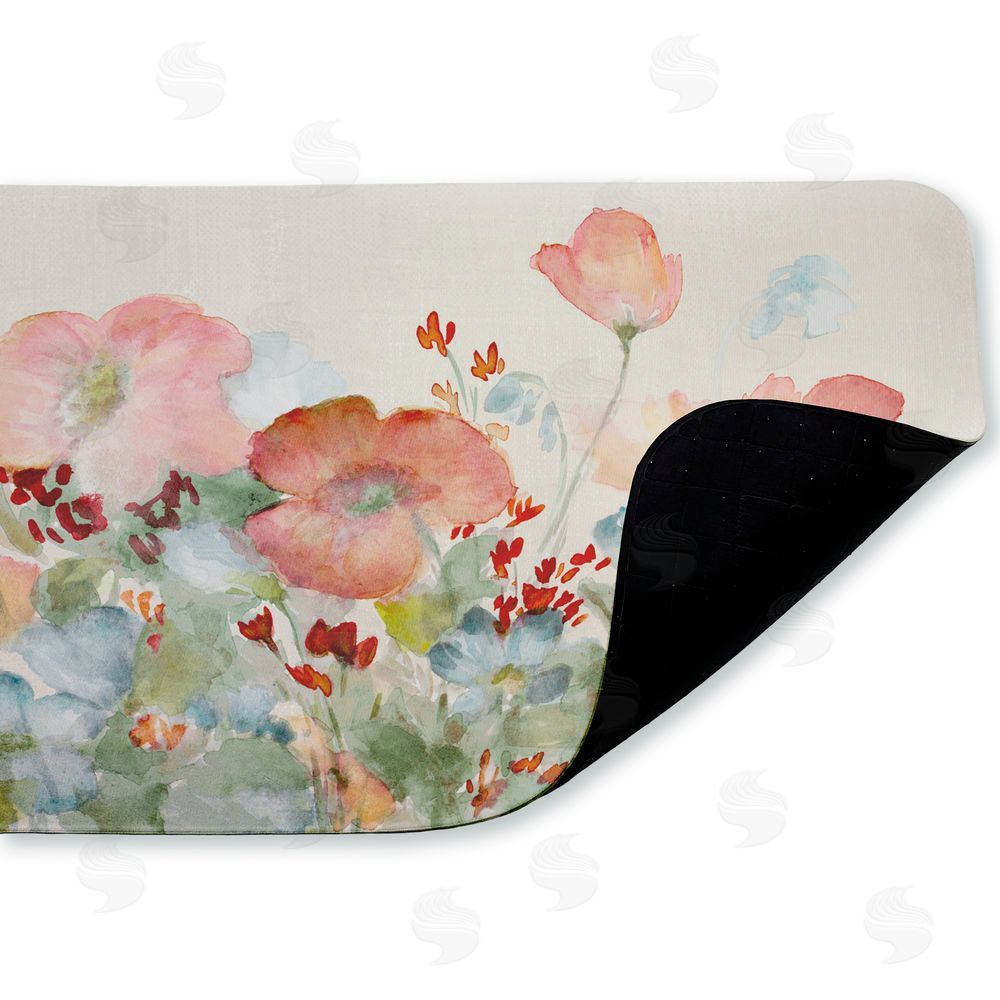 Lanie Loreth | A Day With Pink Flowers Anti-Fatigue Mat