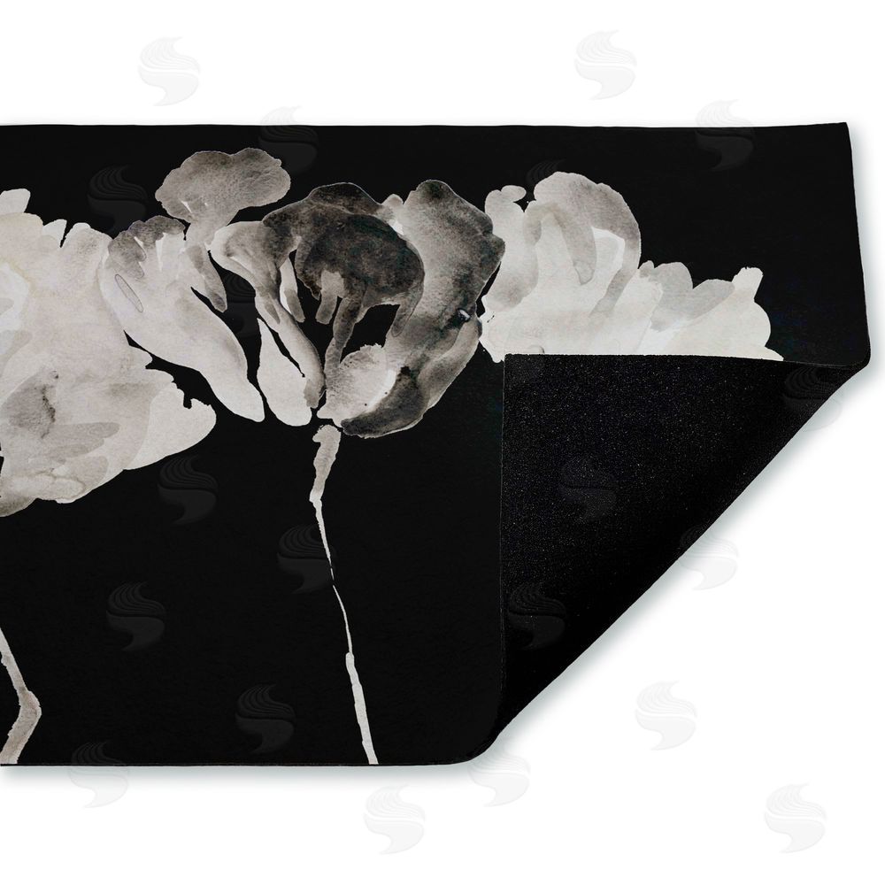 Lanie Loreth | Trio in Light on Black Non-Woven Door Mat