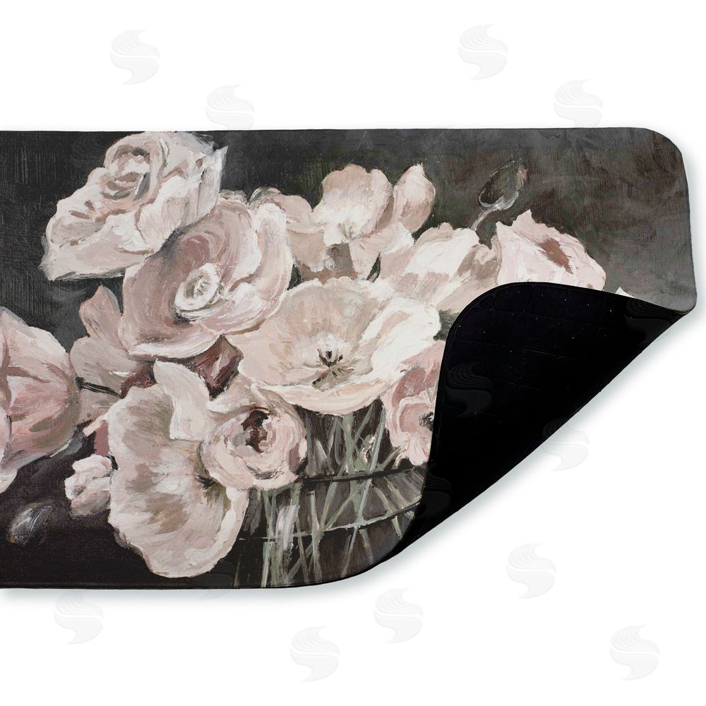 Patricia Pinto | Flowers In Clear Vase Anti-Fatigue Mat