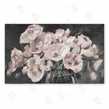 Patricia Pinto | Flowers In Clear Vase Non-Woven Door Mat
