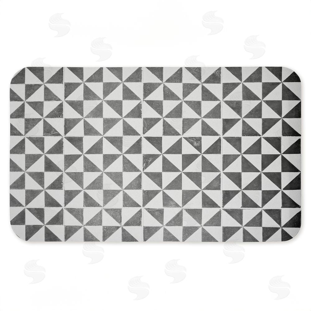 Erin Marie | Mediterranean Squares Geometric Anti-Fatigue Mat