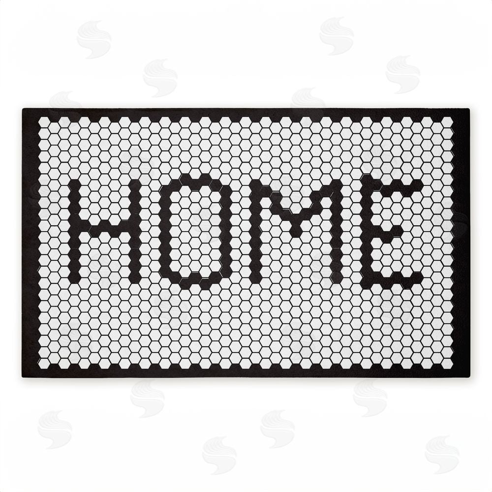 Elizabeth Tyndall | Home Mosaic Pattern Non-Woven Door Mat