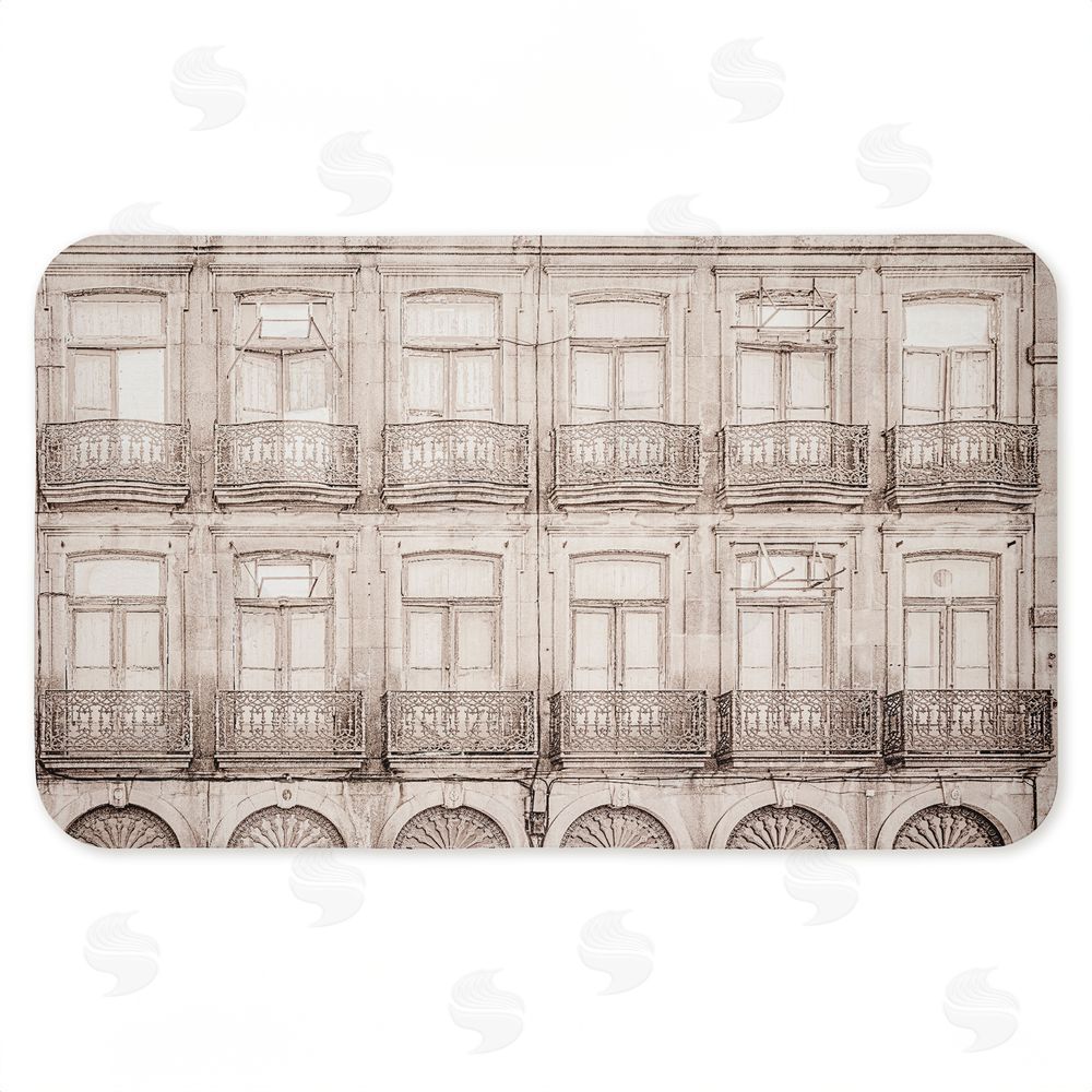 Erin Marie | Pretty Beige Windows Architecture Anti-Fatigue Mat