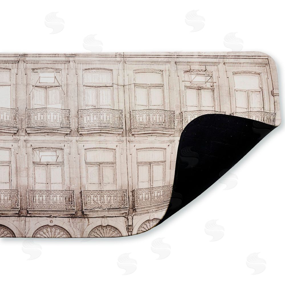 Erin Marie | Pretty Beige Windows Architecture Anti-Fatigue Mat