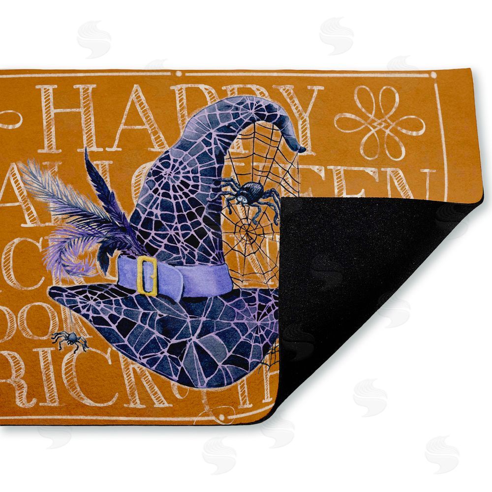 Paul Brent | Witchy Hat & Spooky Phrases Non-Woven Door Mat