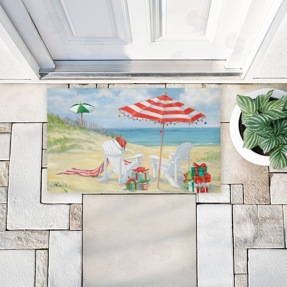 Paul Brent | Perfect Beach Holiday Non-Woven Door Mat