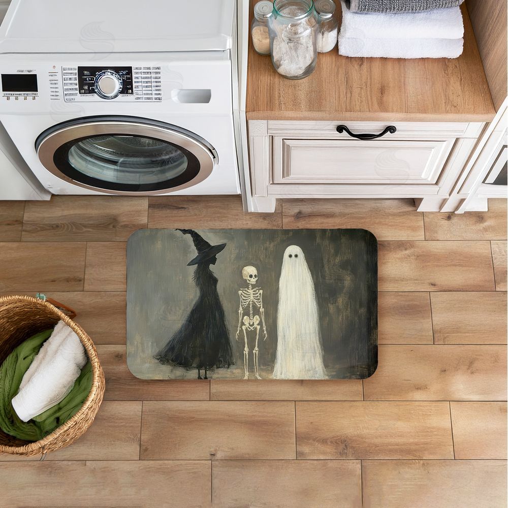 Petal Prints Design | Halloween Terror Trio Anti-Fatigue Mat