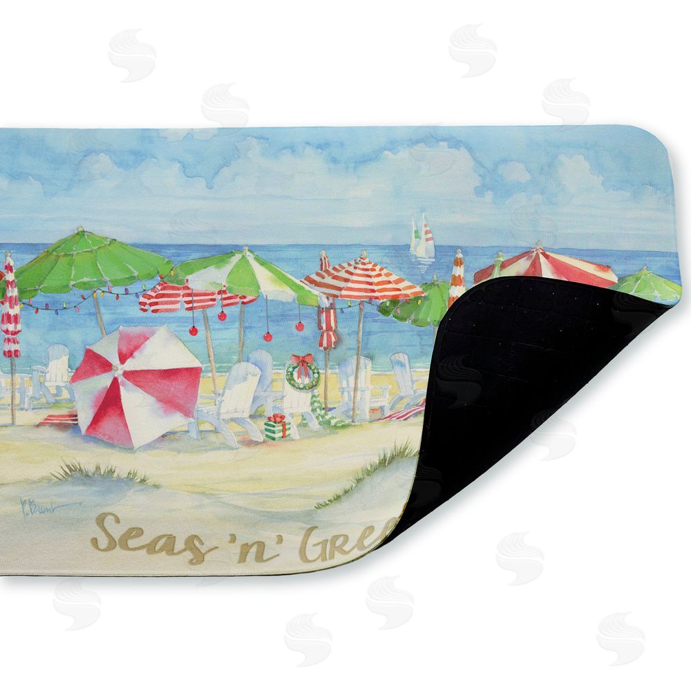 Paul Brent | Seas 'n' Greetings Beach Anti-Fatigue Mat